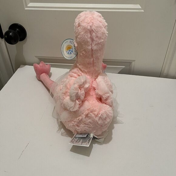 Cozy Hugs Jumbo 18” Soothing Aromatherapy Hot Cold Buddy Soft Flamingo Plush - Picture 7 of 10